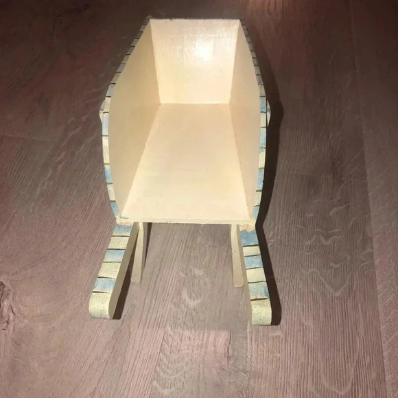 Figurine of a wheelbarrow with great decor - Picture 4 of 6